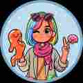 Rainbow Slime Girl Patreon picture