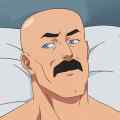 Bald Omni-Man Patreon picture
