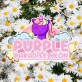 Purple Paradise Neon Patreon Picture